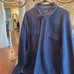 Men's Jcrew Navy Over Shirt, great condition
